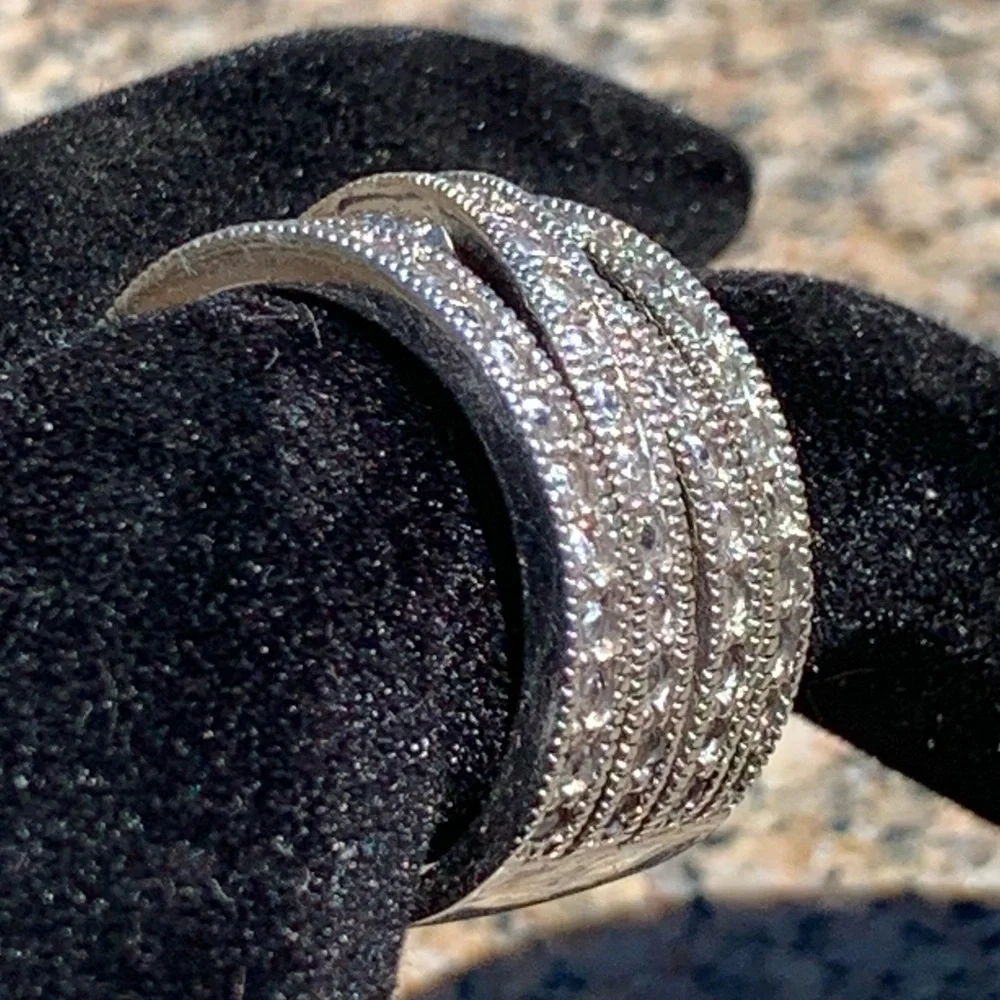 🔥🔥NBW VICTORIA WIECK STERLING SILVER RING🔥🔥 - Picture 4 of 5